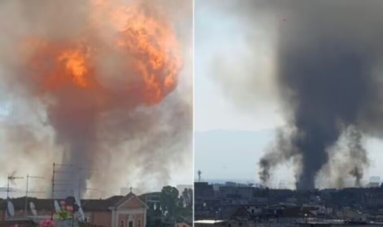Ρώμη: Έκρηξη σε πρατήριο καυσίμων – Πολλοί τραυματίες