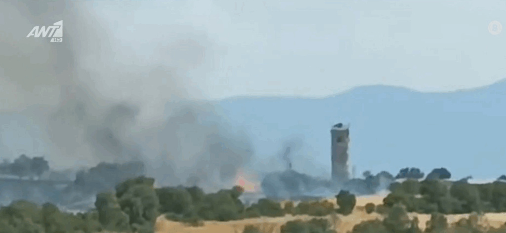 Σέρρες: Πύρινη λαίλαπα σε εργοστάσιο ξυλείας – Κάηκαν 600 στρέμματα και αποθήκες [βίντεο]
