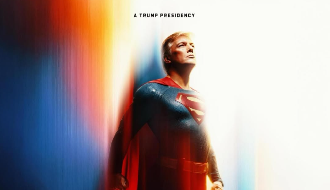 Ο Τραμπ… πέταξε ως Superman στην πρεμιέρα της νέας ταινίας – Η χιουμοριστική ανάρτηση του!
