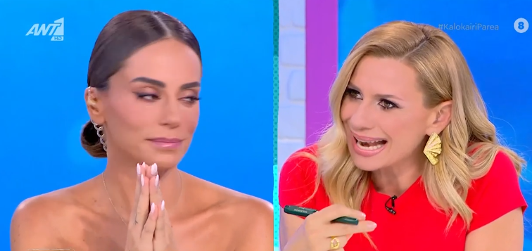 Η απρόσμενη αποκάλυψη της Μαρίας Αντωνά on air – Η αντίδραση της Κατερίνας Καραβάτου – «Το λες αλήθεια; Σου είχαν βάλει κοριό;» [βίντεο]