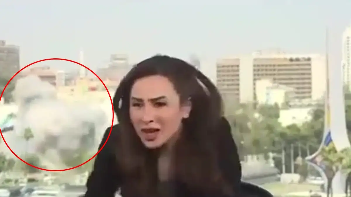 Συρία: Σε live μετάδοση η στιγμή της επίθεσης του Ισραήλ