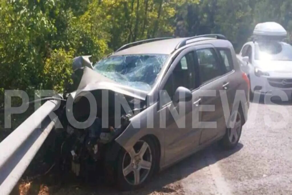 Καβάλα: Τροχαίο με τραυματίες κοντά στο Ακροβούνι