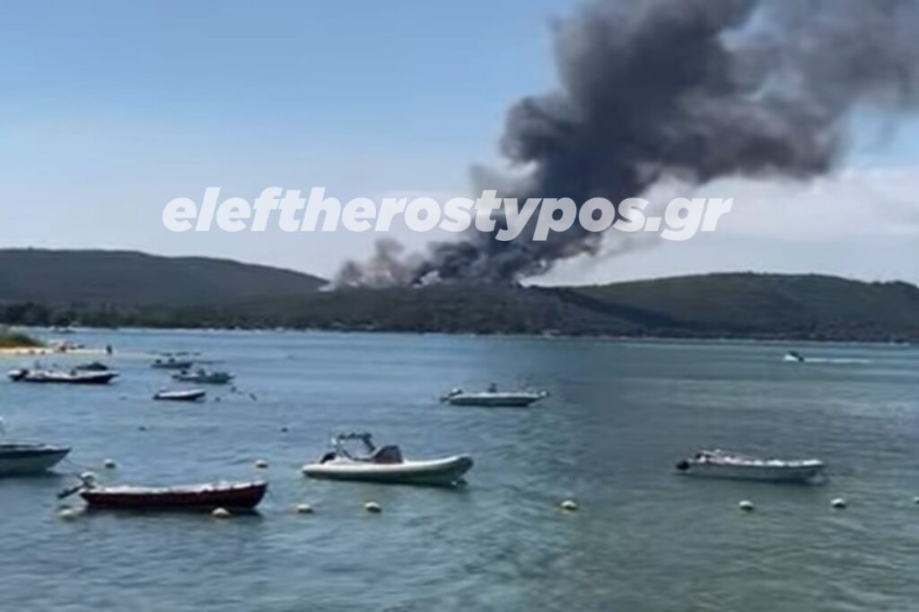 Χαλκιδική: Φωτιά απειλεί σπίτια στη Βουρβουρού – Ήχησε το 112 [Βίντεο]