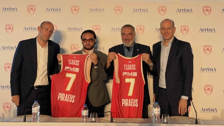Παρουσίασε την τριετή χορηγική συμφωνία με την «ΑρρένΑ» η ΚΑΕ Ολυμπιακός