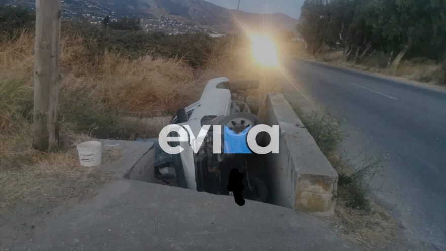 Δύο τροχαία στην Εύβοια – Ένας νεκρός και τέσσερις τραυματίες