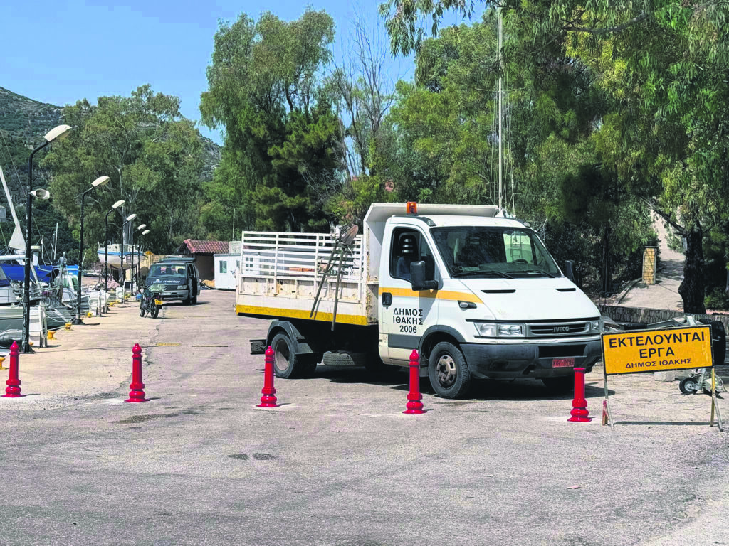 Ο δήμαρχος Ιθάκης Διονύσης Στανίτσας στον «Ε.Τ.»: Τα έργα υποδομής αλλάζουν εικόνα στο νησί