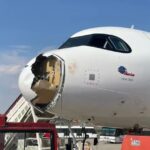 Ισπανία: Αναγκαστική προσγείωση αεροσκάφους – Πουλί διέλυσε τη «μύτη» του – Σοκαριστικό βίντεο