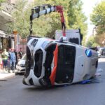 Γουδί: Βίντεο ντοκουμέντο από τη στιγμή που εμβολίζεται το ασθενοφόρο – «Δεν καταλάβαμε τι έγινε, ακούσαμε τζάμια να σπάνε», λέει ο διασώστης [Βίντεο]