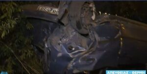 Σοβαρό τροχαίο ατύχημα στη Θέρμη - Δύο άτομα στο νοσοκομείο