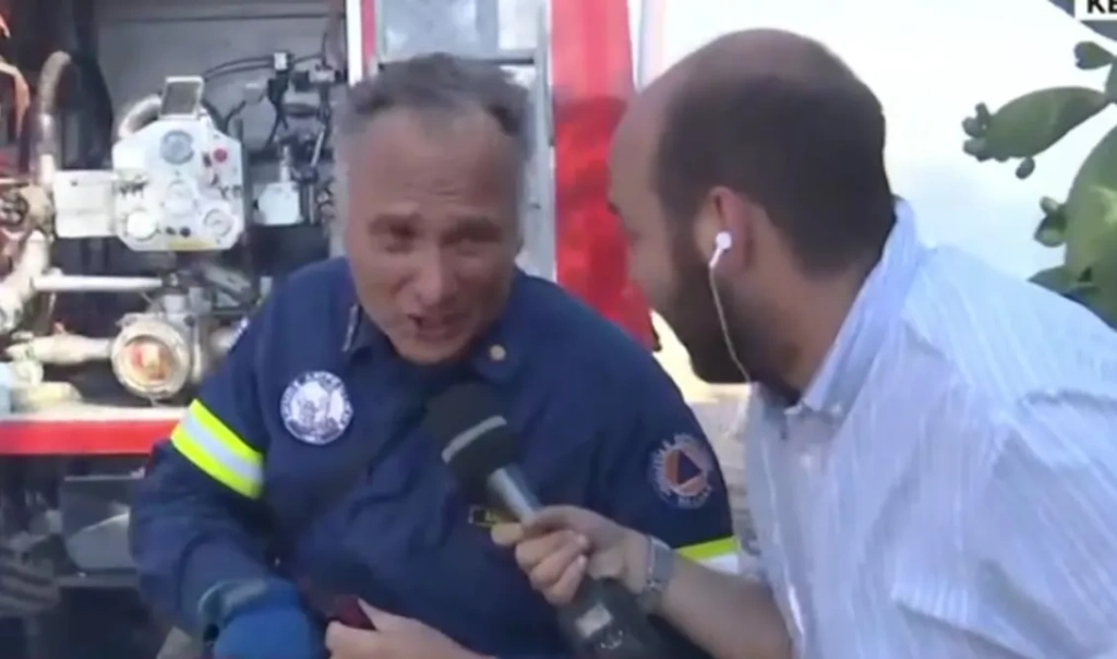 Κερατέα: Εθελοντής πυροσβέστης περιγράφει πώς εγκλωβίστηκε στη φωτιά