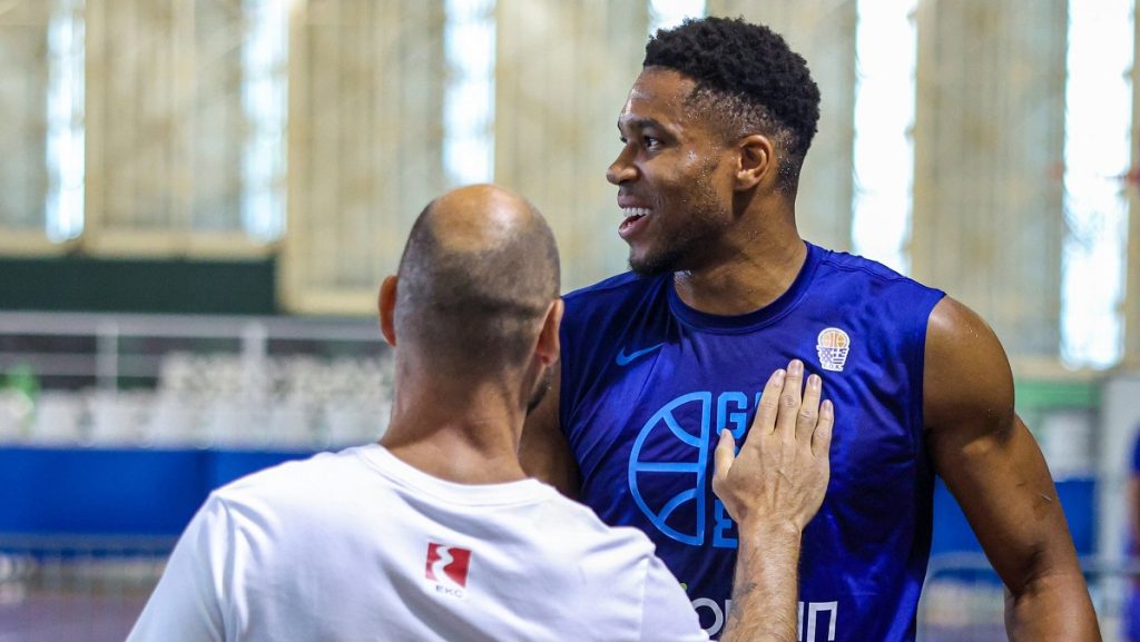 EuroBasket 2025: Προπόνηση με τον Γιάννη Αντετοκούνμπο για την Εθνική