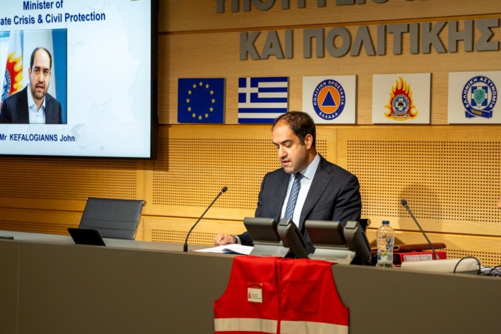 Κεφαλογιάννης: Δημιουργούμε 13 κέντρα διαχείρισης κινδύνων – Στόχος η πρόληψη και η διαχείριση