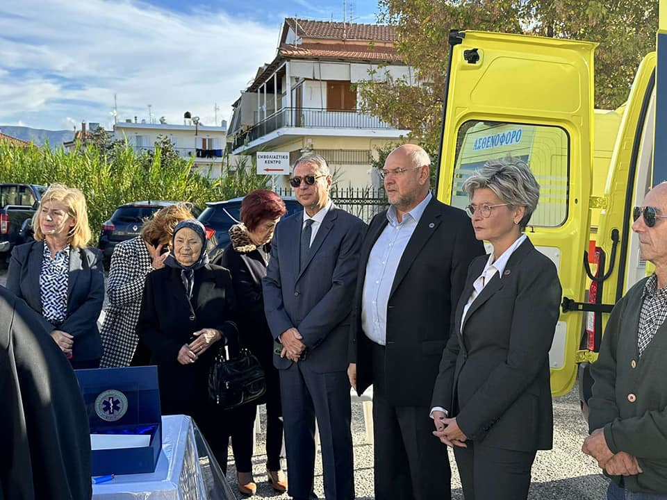 Μεσολόγγι: Πέθανε η γιαγιά αγρότισσα που είχε δωρίσει ένα ασθενοφόρο