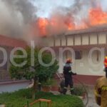 Καίγεται το μοναστήρι του Αγίου Νικολάου στην Πάτρα – Απομακρύνθηκαν οι μοναχές