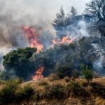 Φωτιά τώρα στα Δερβενοχώρια