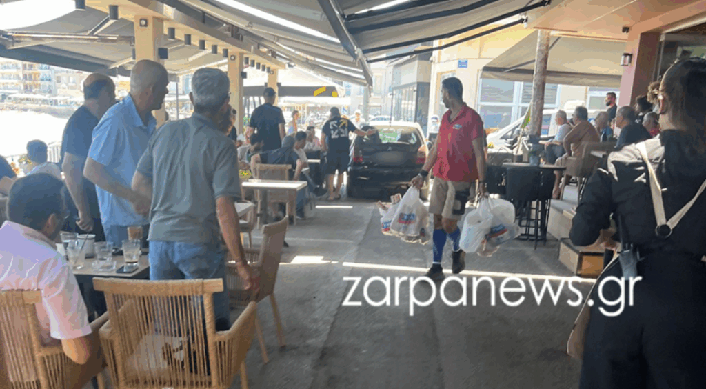 Χανιά: ΙΧ εισέβαλε στον πεζόδρομο του Κουμ Καπί – Πανικός ανάμεσα σε θαμώνες και περαστικούς