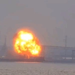 Έκρηξη σε ελληνόκτητο φορτηγό πλοίο στη Βαλτιμόρη – Δεν υπήρξαν τραυματισμοί [βίντεο]