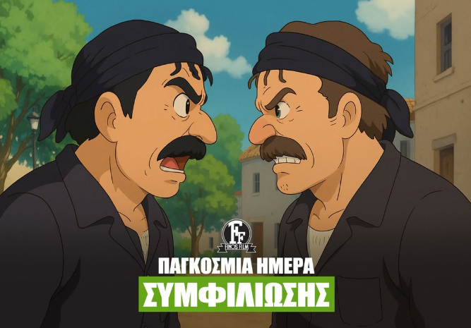 Φίνος Φιλμ για την Παγκόσμια Ημέρα Συμφιλίωσης: «Αν τα βρήκαν οι Βροντάκηδες με τους Φουρτουνάκηδες, τότε όλα γίνονται» [βίντεο]