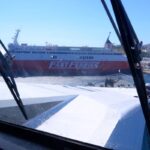 Superrunner Jet: Εντυπωσιακή μανούβρα 2 λεπτών στην Τήνο [Βίντεο]