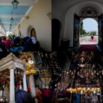 Δεκαπενταύγουστος: Χιλιάδες πιστοί προσκυνούν την εικόνα της Παναγίας στην Τήνο [Εικόνες-Βίντεο]