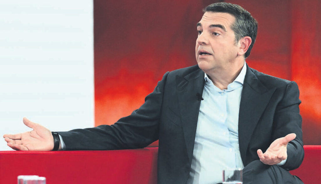 Βγήκε από τη Βουλή και βρήκε τη… λαλιά του ο Τσίπρας – Τι απάντησε στον Μητσοτάκη για το