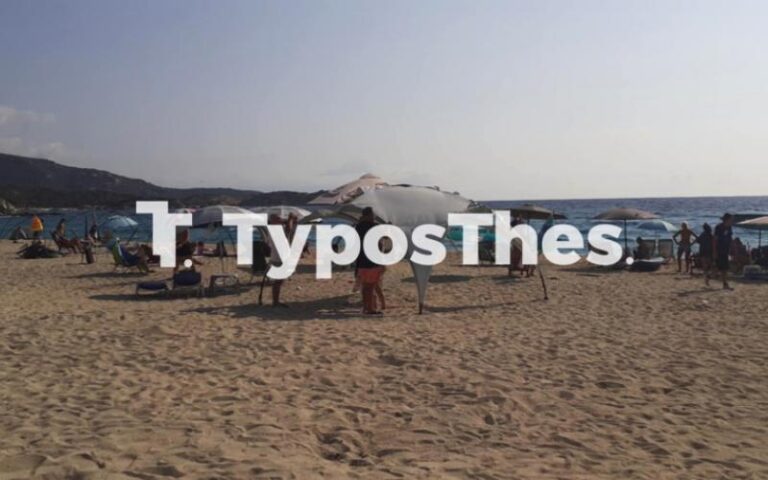 Έφοδος σε γνωστό κάμπινγκ στη Χαλκιδική μετά από καταγγελία τουρίστριας – Ξηλώνουν ομπρέλες και εξοπλισμό, δείτε φωτογραφίες