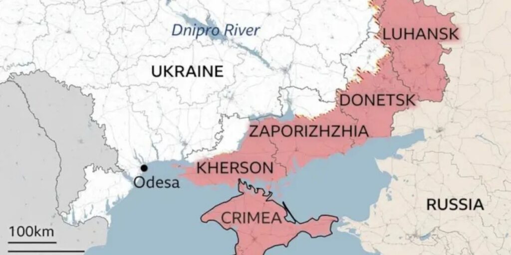 BBC: Αυτές είναι οι περιοχές της Ουκρανίας που θέλει ο Πούτιν – Τι λέει ο Ζελένσκι