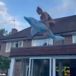 Μοντέλο έκανε βουτιά σε πισίνα από… σκεπή: Έσπασε τα μούτρα της – «Έκανα την απόλυτη βλακεία» (βίντεο)