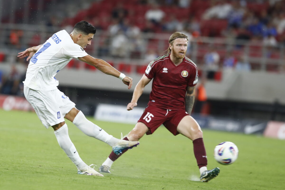 Γαλανόλευκη μαγεία - Ελλάδα - Λευκορωσία 4-0 στο ημίχρονο [δείτε τα γκολ]