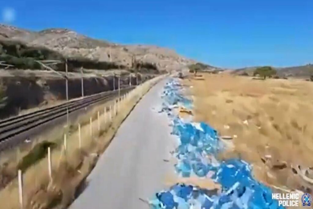 Ασπρόπυργος: Δύο συλλήψεις για απόρριψη στερεών αποβλήτων στον δρόμο [Βίντεο]