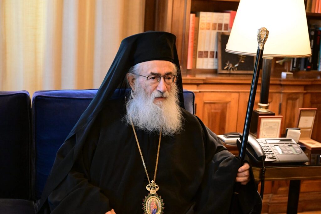 Αρχιεπίσκοπος Δαμινανός: Στις 12/9 η παραίτησή μου από την Ηγουμενία της Μονής Σινά