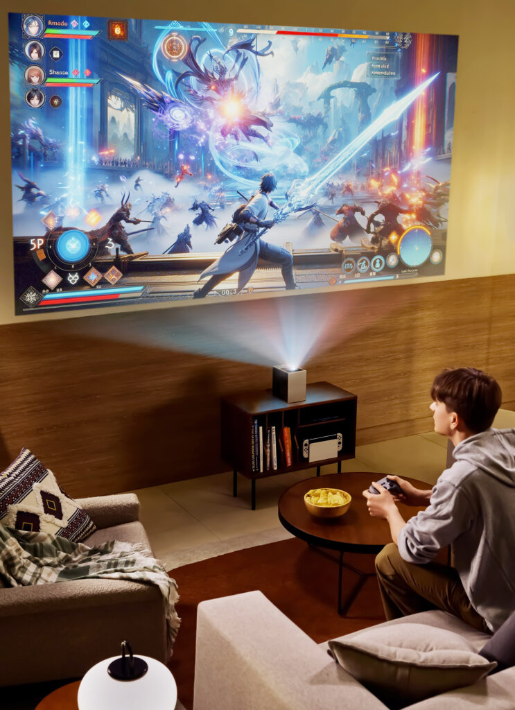 Ο LG Cinebeam S προσφέρει ανεπανάληπτη εμπειρία θέασης και μοναδική ευελιξία