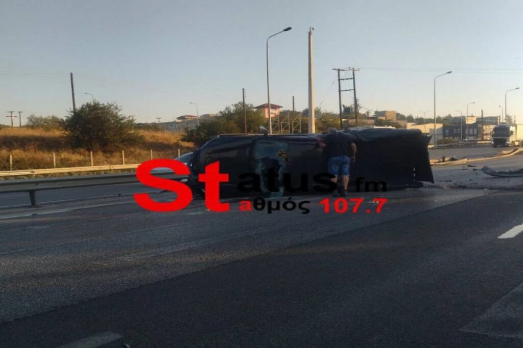 Θεσσαλονίκη: Ένας νεκρός και ένας τραυματίας από τη σφοδρή σύγκρουση οχημάτων στο Δερβένι [Εικόνες-Β