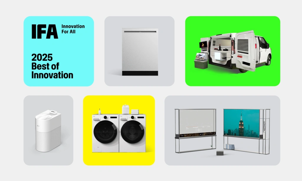 LG Electronics: 17 Διακρίσεις στα IFA 2025 Innovation Awards