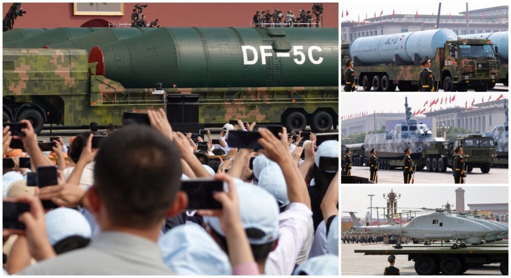 H Κίνα έφερε στο φως τα νέα της υπερόπλα: Πύραυλοι, λέιζερ, υποβρύχια drones, σκυλιά-ρομπότ