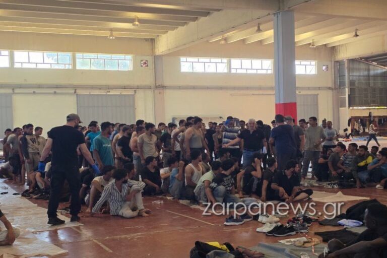 Κρήτη: Ένταση και συμπλοκές τη νύχτα στον χώρο φιλοξενίας μεταναστών στην Αγυιά