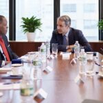 Συνάντηση Μητσοτάκη με τον πρόεδρο της Lockheed Martin – «Επιβεβαιώθηκε η ομαλή πρόοδος» στα προγράμματα F16 και F35