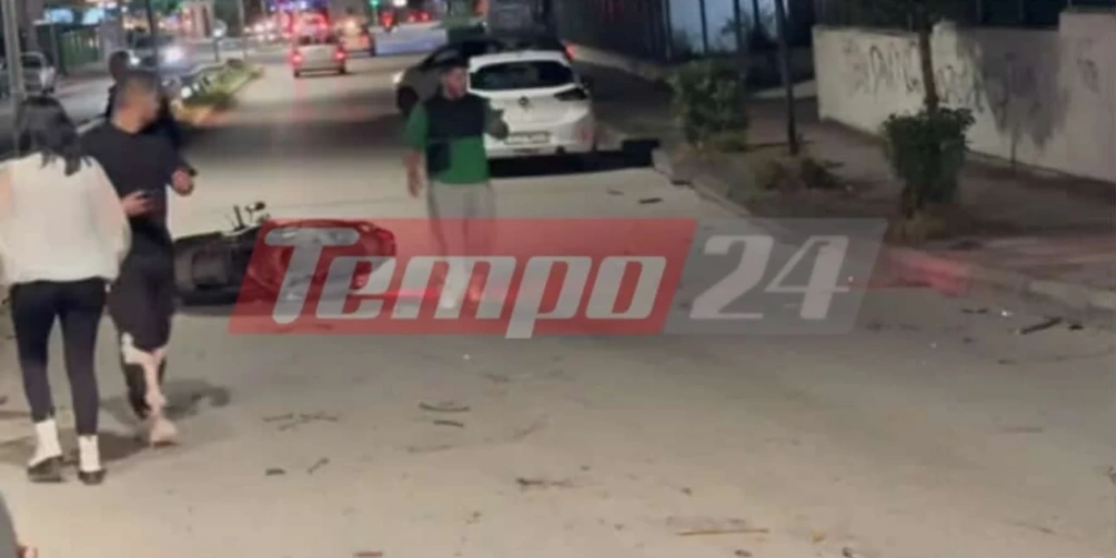 Αναστάτωση στην Πάτρα – Δέντρο έπεσε πάνω σε δικυκλιστή [εικόνες]