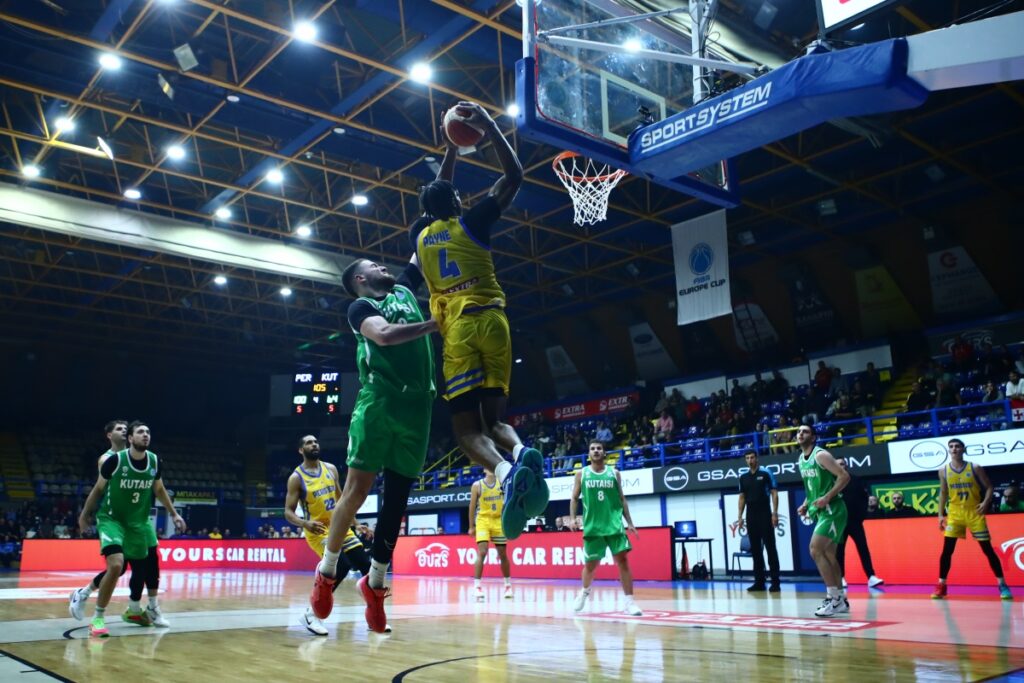 FIBA Europe Cup: Παράσταση για έναν ρόλο εύκολη νίκη με 102-7 για το Περιστέρι επί της Κουταΐσι