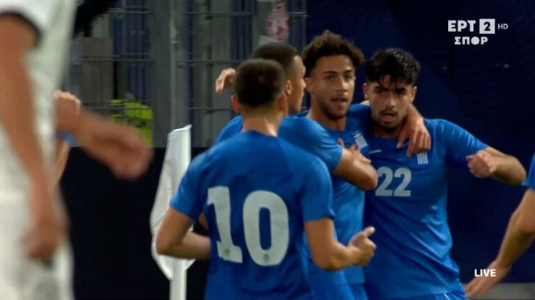 Γερμανία – Ελλάδα 2-3: Σπουδαία νίκη για τους γαλανόλευκους μπέμπηδες [δείτε τα γκολ]