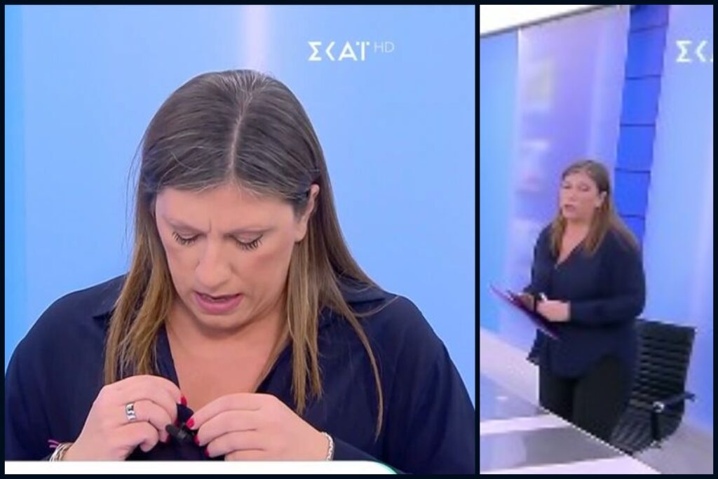 «Πάγωσε» το πλατό του ΣΚΑΪ: «Φεύγω τώρα» – Αποχώρησε on air η Ζωή Κωνσταντοπούλου [βίντεο]
