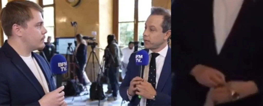 Σε αμηχανία Γάλλος αριστερός βουλευτής – Έβγαλε το ακριβό ρολόι πριν τη συνέντευξη [βίντεο]