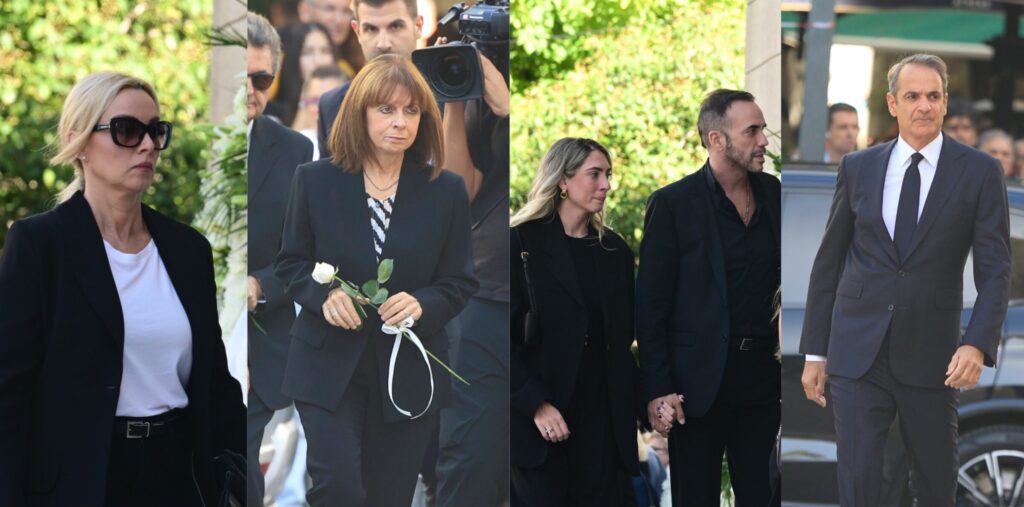 Κηδεία Διονύση Σαββόπουλου: Πλήθος πολιτικών και καλλιτεχνών αποχαιρετά τον μεγάλο μουσικό