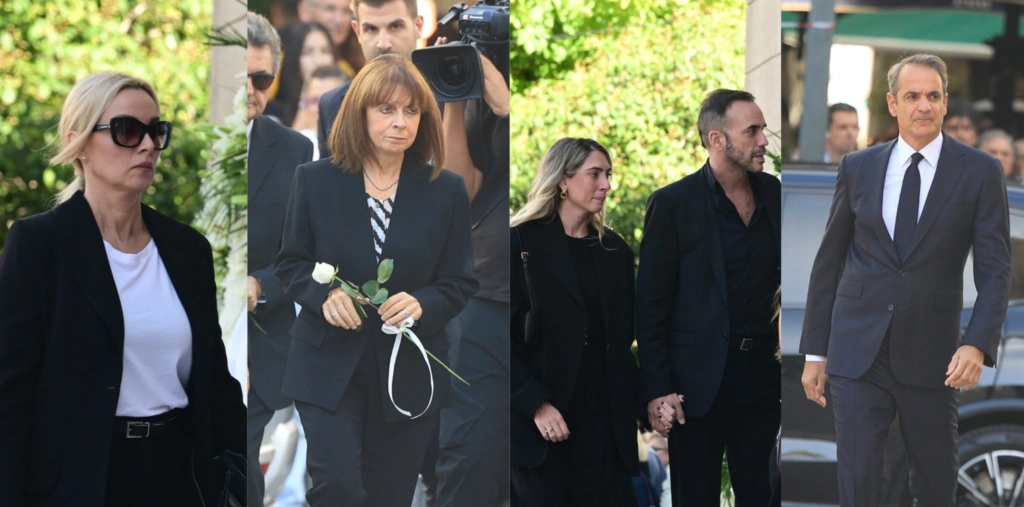 Κηδεία Διονύση Σαββόπουλου: Πλήθος πολιτικών και καλλιτεχνών αποχαιρετά τον μεγάλο μουσικό