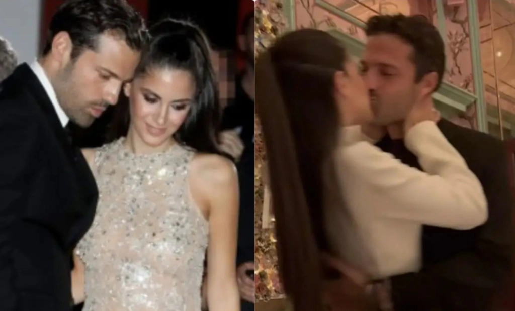 In love στο Λονδίνο: Παθιασμένα φιλιά Αργυρού – Νίκα στο φιλανθρωπικό γκαλά [βίντεο]