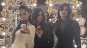 Η selfie της Αλεξάνδρας Νίκα με την Κίμπερλι Γκίλφοϊλ και τη Σήλια Κριθαριώτη