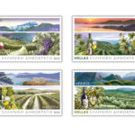 Tα ΕΛΤΑ κυκλοφορούν γραμματόσημα για τον οινοτουρισμό