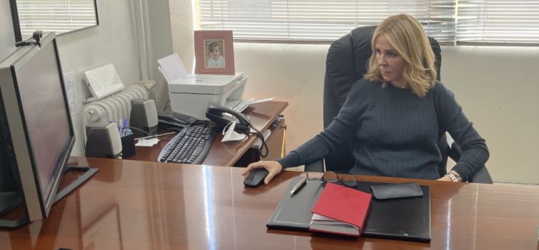 Πρόεδρος της Πανελλήνιας Ομοσπονδίας Σωματείων Ταχυδρομικών (ΠΟΣΤ), Βασιλική Ανδρέου