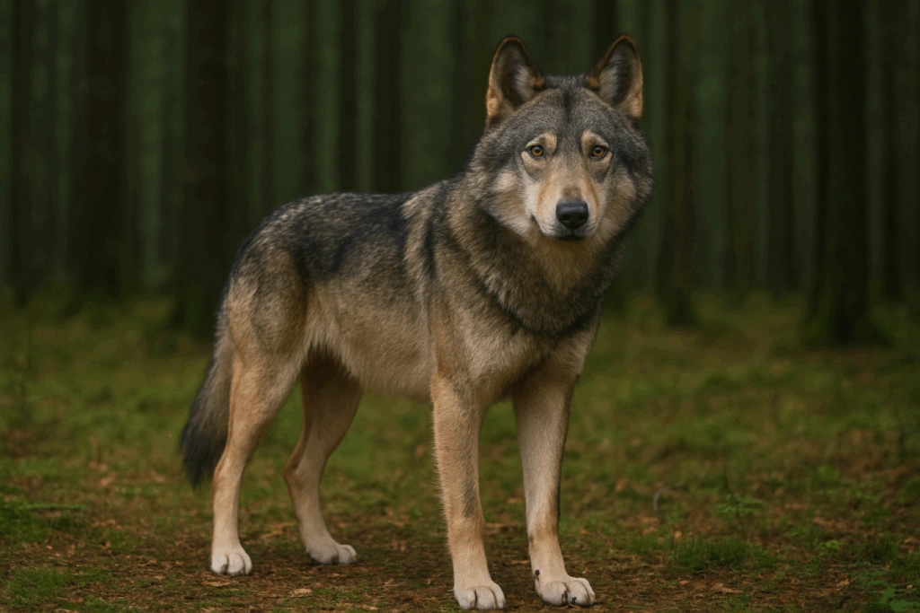 Υβρίδιο λύκου-σκύλου μέσω της Τεχνητής Νοημοσύνης (AI)