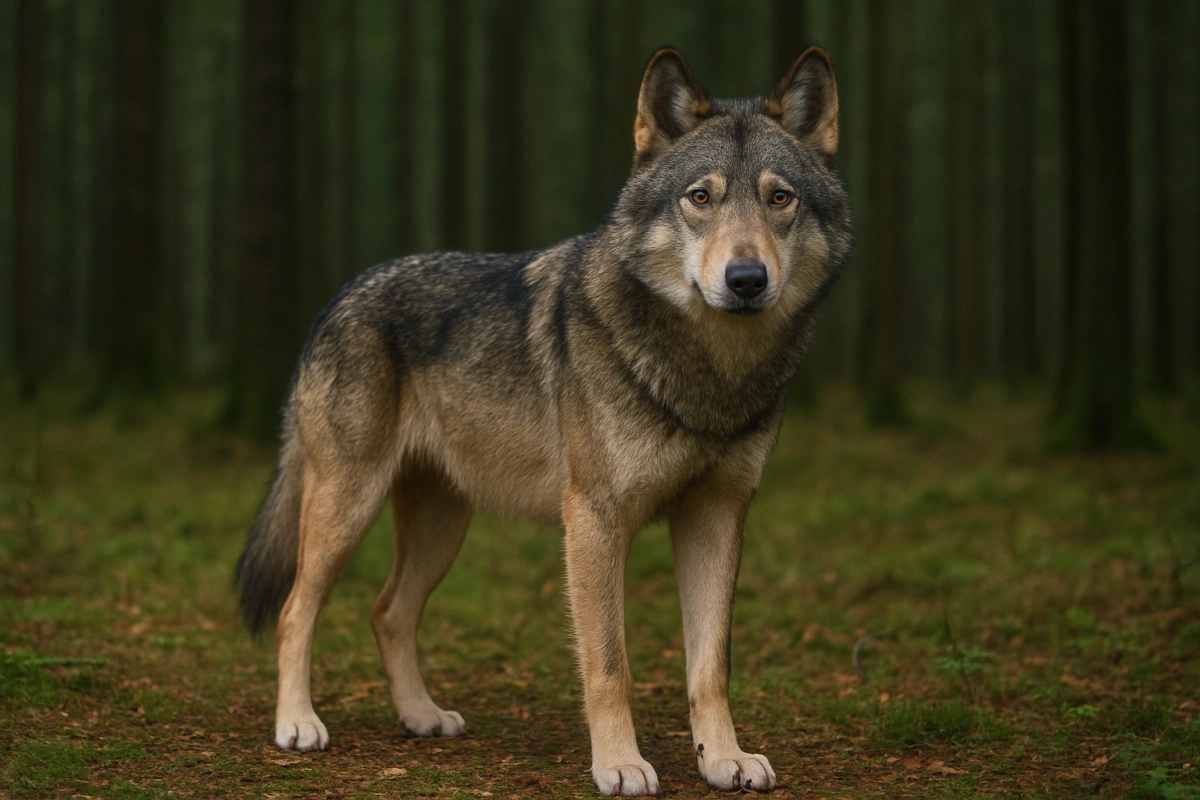 Υβρίδιο λύκου-σκύλου μέσω της Τεχνητής Νοημοσύνης (AI)
